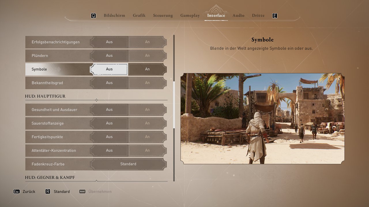 Assassin's Creed Mirage - Menü - 10 - Interface (2)