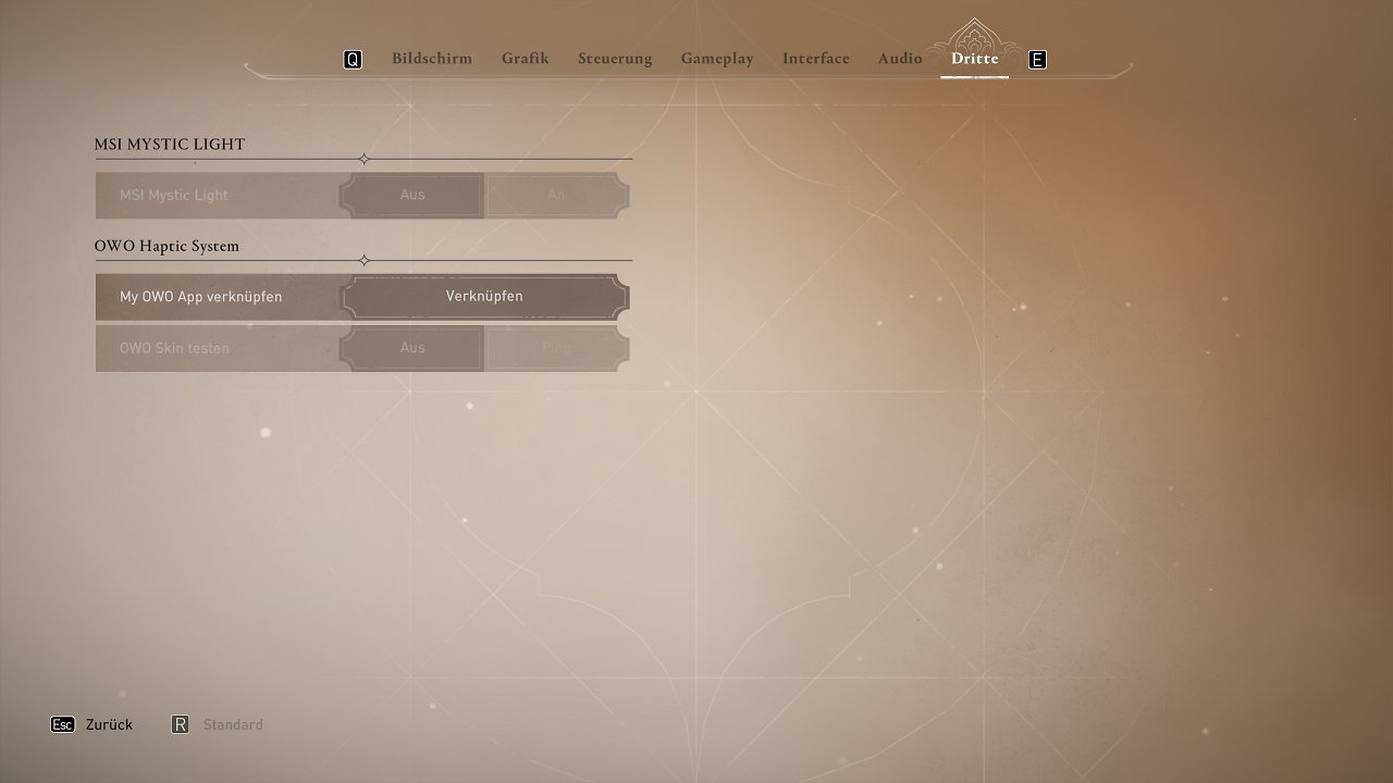 Assassin's Creed Mirage - Menü - 16 - Dritte