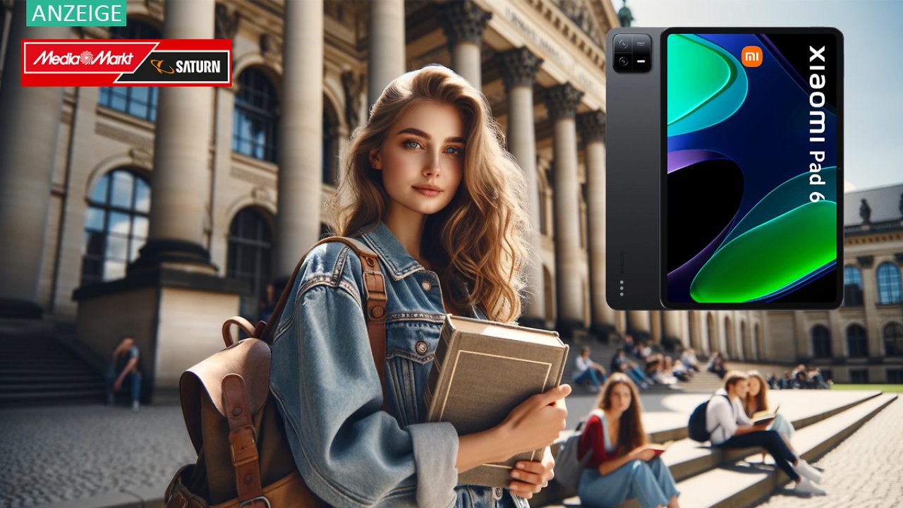 [27/10/2023] Media Markt brennt Rabattfeuerwerk ab: Xiaomi Pad 6 kurzzeitig zum neuen Tiefstpreis erhältlich