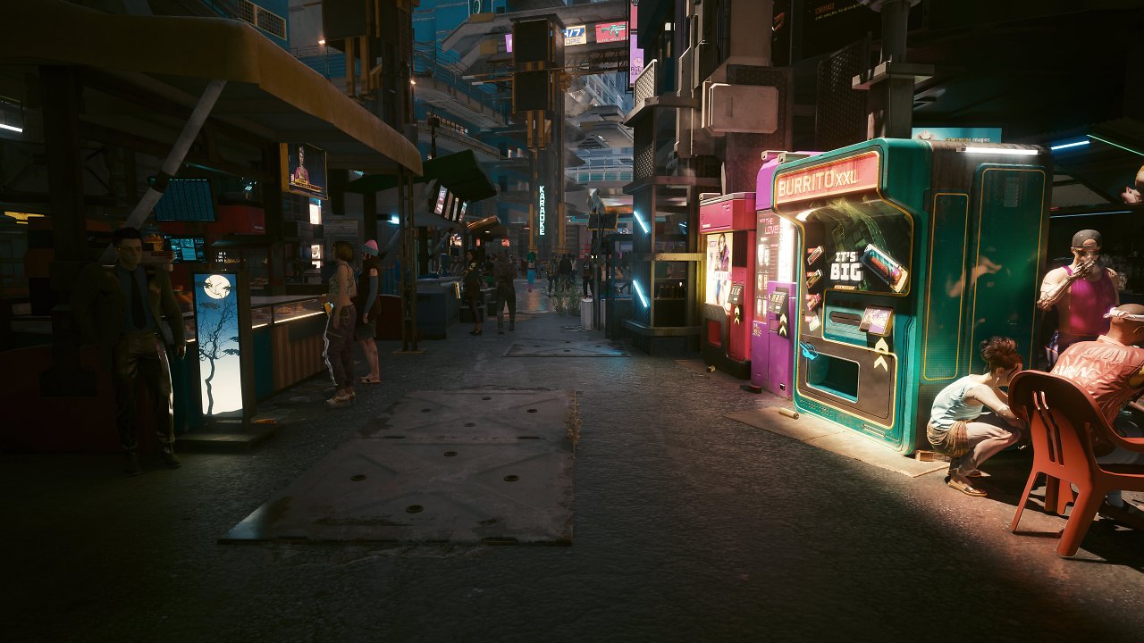 [04/10/2023] JackTheHero: Cyberpunk 2077 Phantom Liberty mit 4K Raytracing Schatten und Reflektionen und Pathtracing Global illumination mit Reshade RTGI 0.36.1. Setting in Reshade ist 3 Rays per Pixel und 40 Steps. Inifnite Bounces. Verschafft mir 30-40 Fps average. (2)