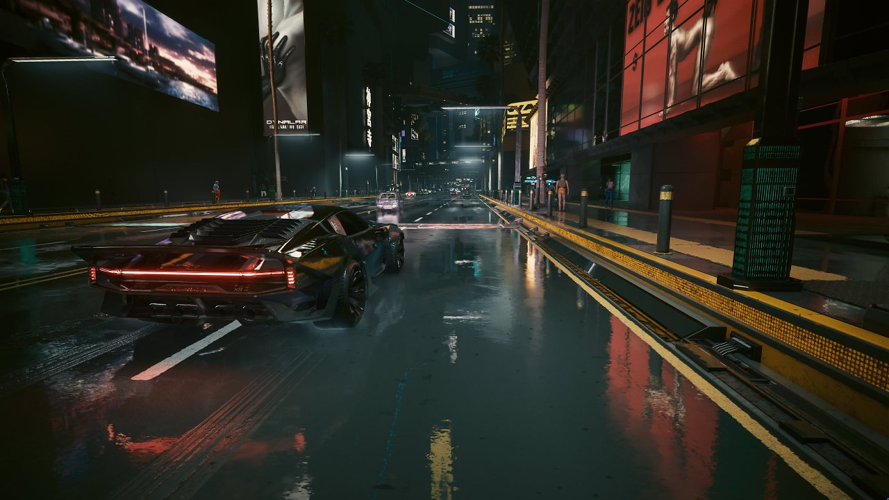 [04/10/2023] JackTheHero: Cyberpunk 2077 Phantom Liberty mit 4K Raytracing Schatten und Reflektionen und Pathtracing Global illumination mit Reshade RTGI 0.36.1. Setting in Reshade ist 3 Rays per Pixel und 40 Steps. Inifnite Bounces. Verschafft mir 30-40 Fps average. (23)