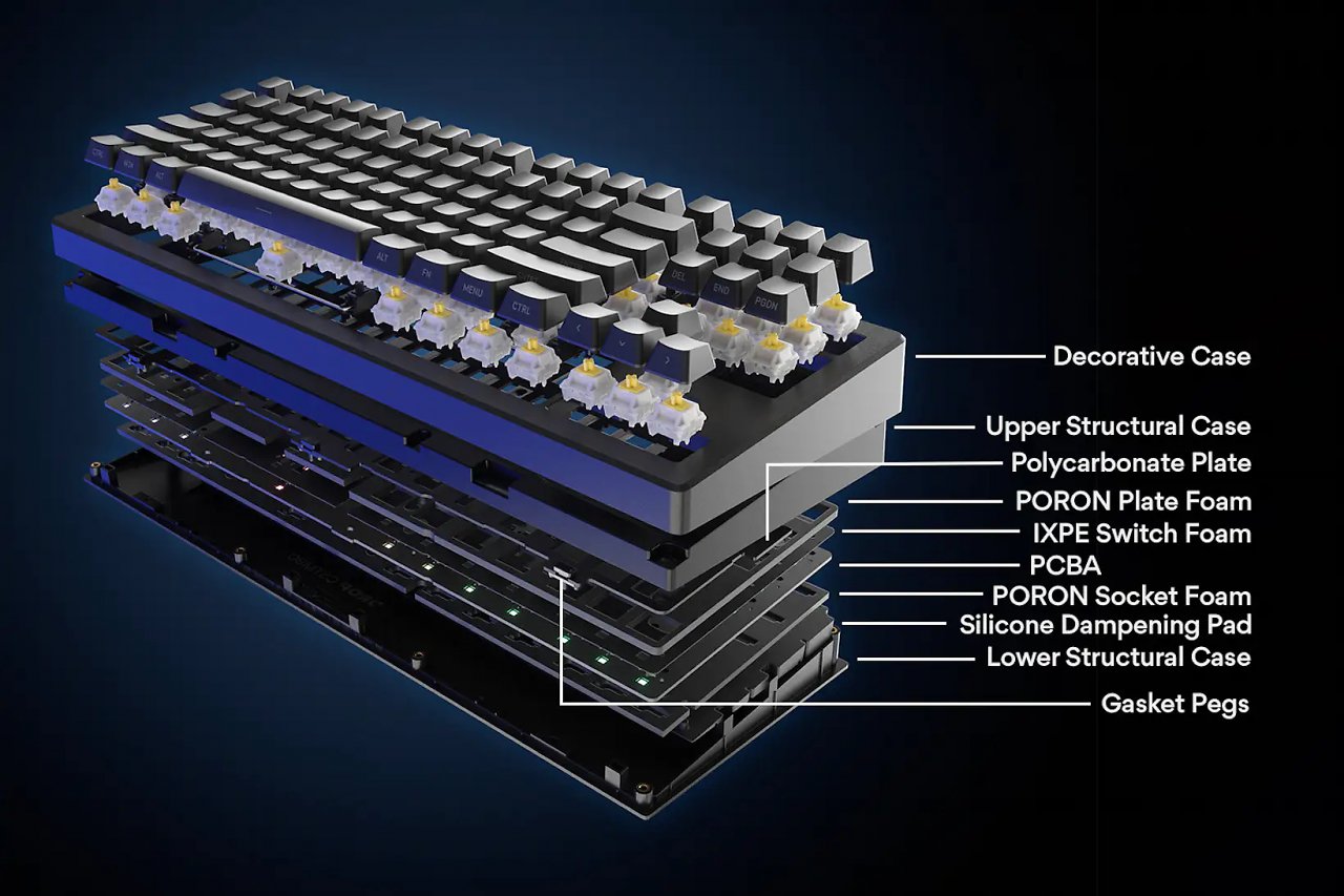 [19/10/2023] Custom-Tastatur: Schneller Gehäusetausch dank Magnet-Case bei der Drop CSTM80 (4)