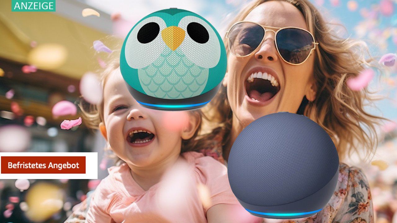 [06/10/2023] Echo Dot vor Prime Day günstig wie nie: Auch Echo Dot Kids zum genialen Alexa-Sale-Preis
