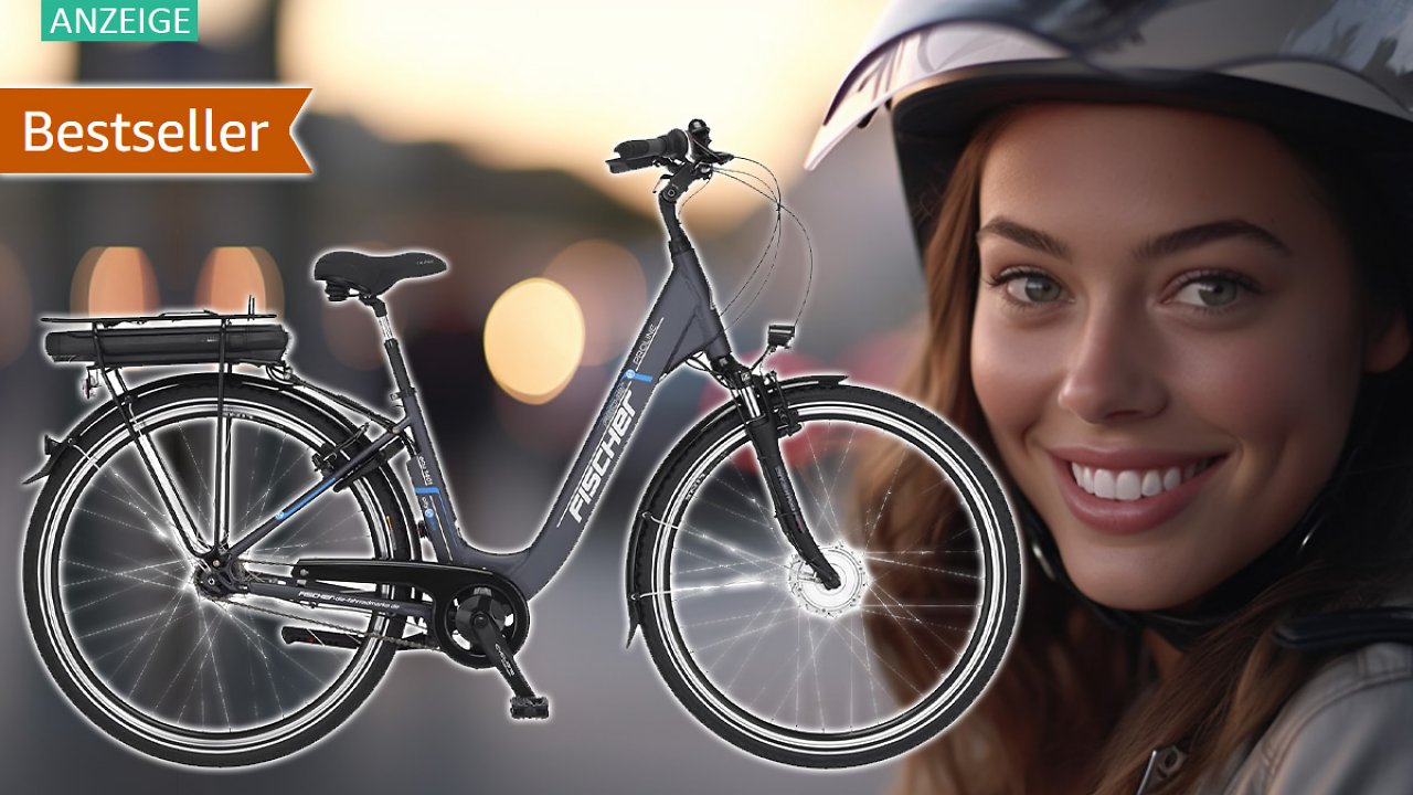 [12/10/2023] Auch nach dem Prime Day noch zum Tiefstpreis: Fast 600 Euro Mega-Rabatt auf das Fischer E-Bike!