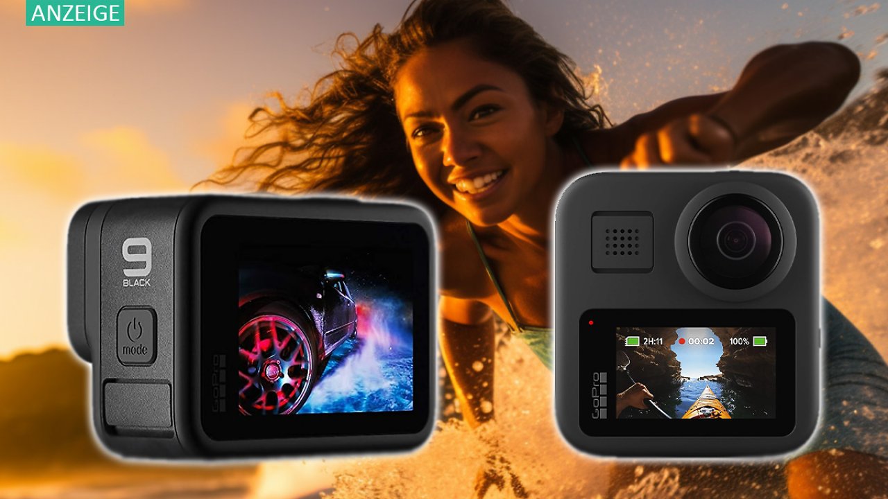 [09/10/2023] Bereits vor dem Prime Day: GoPro Kameras bei Amazon bis zu 150 Euro günstiger