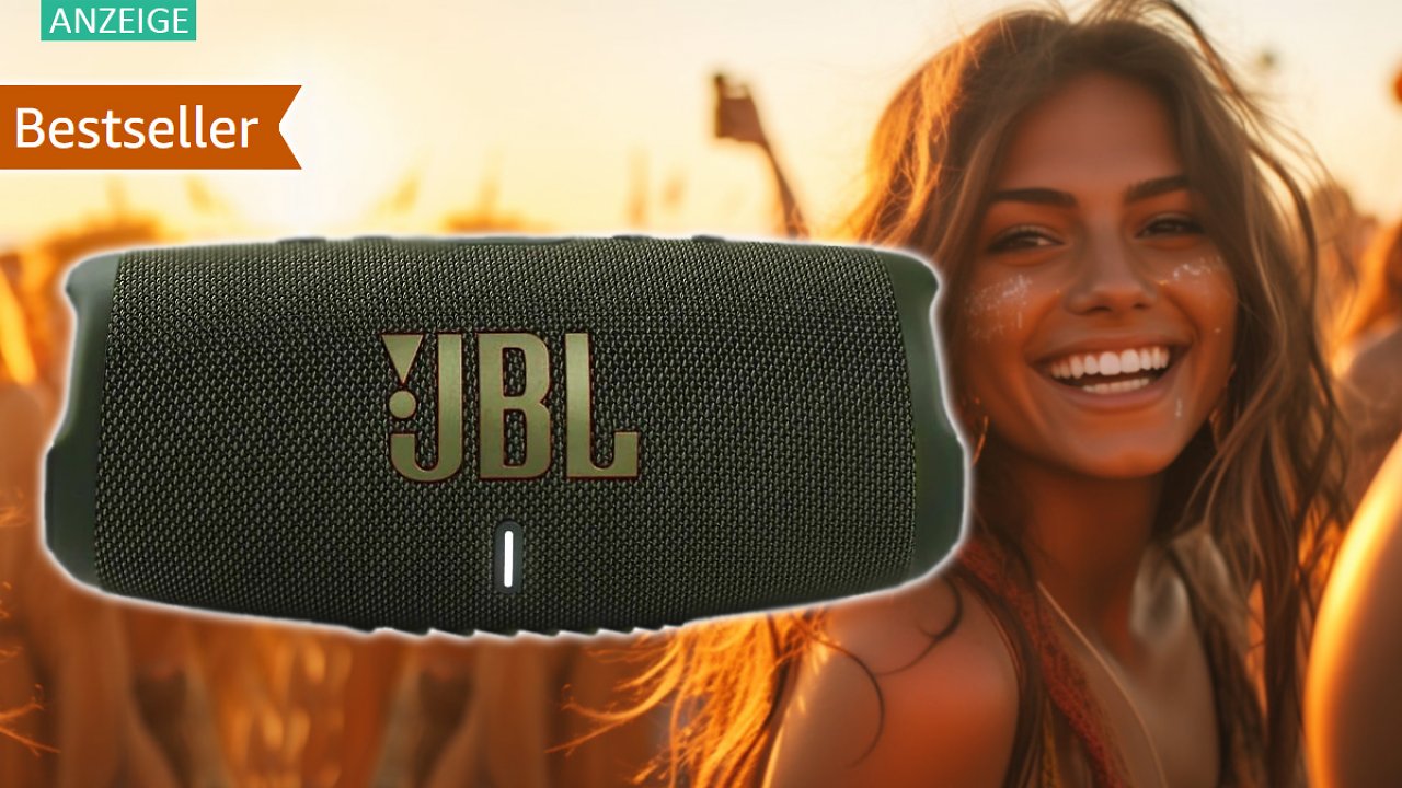 [01/10/2023] Amazon verkauft großen Sound zum kleinen Preis: JBL Charge 5 Bluetooth-Lautsprecher mit integrierter Powerbank im Angebot sichern