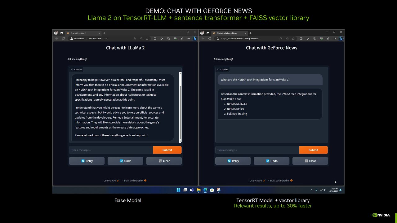 [20/10/2023] Nvidia: Deep-Learning-Entwicklerkit TensorRT erscheint für Windows (2)