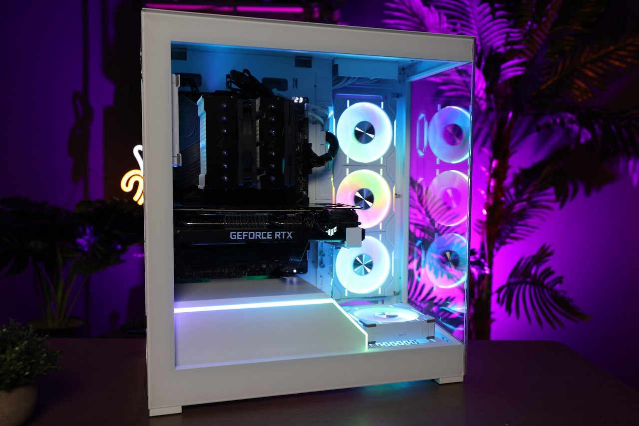 [25/10/2023] Phanteks stellt für das NV5 die eigenen D30 120er-Lüfter in RGB-Optik in den Vordergrund. Mit einer Mischung von 