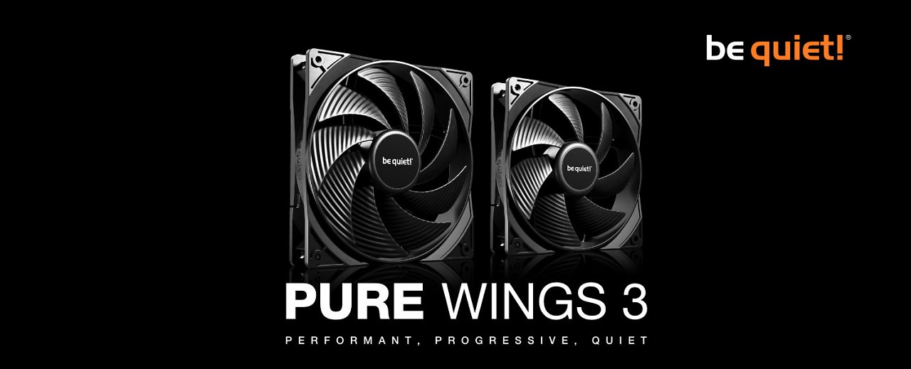 [25/10/2023] Pure Wings 3: Be Quiet präsentiert verbesserte Mainstream-Lüfter