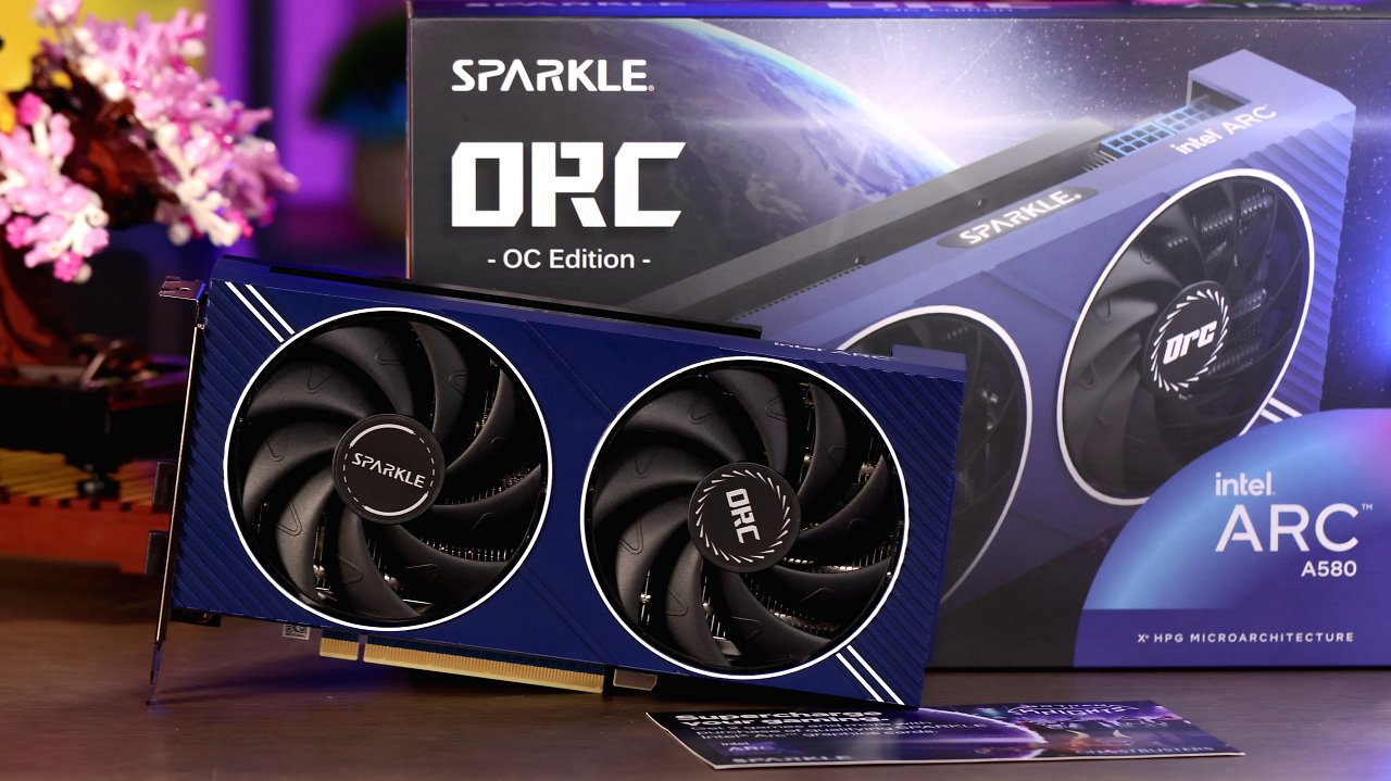 [10/10/2023] Intel Arc A580 im Test: Sparkle Arc A580 Orc OC (3)