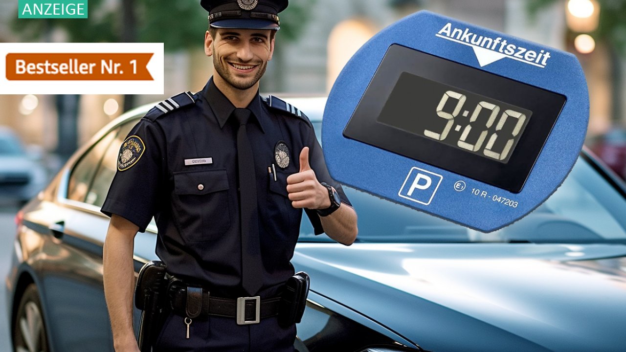 [05/10/2023] Nie wieder Strafzettel: Alle wollen diese elektronische Parkscheibe - 35 % Rabatt für Amazon-Megaseller