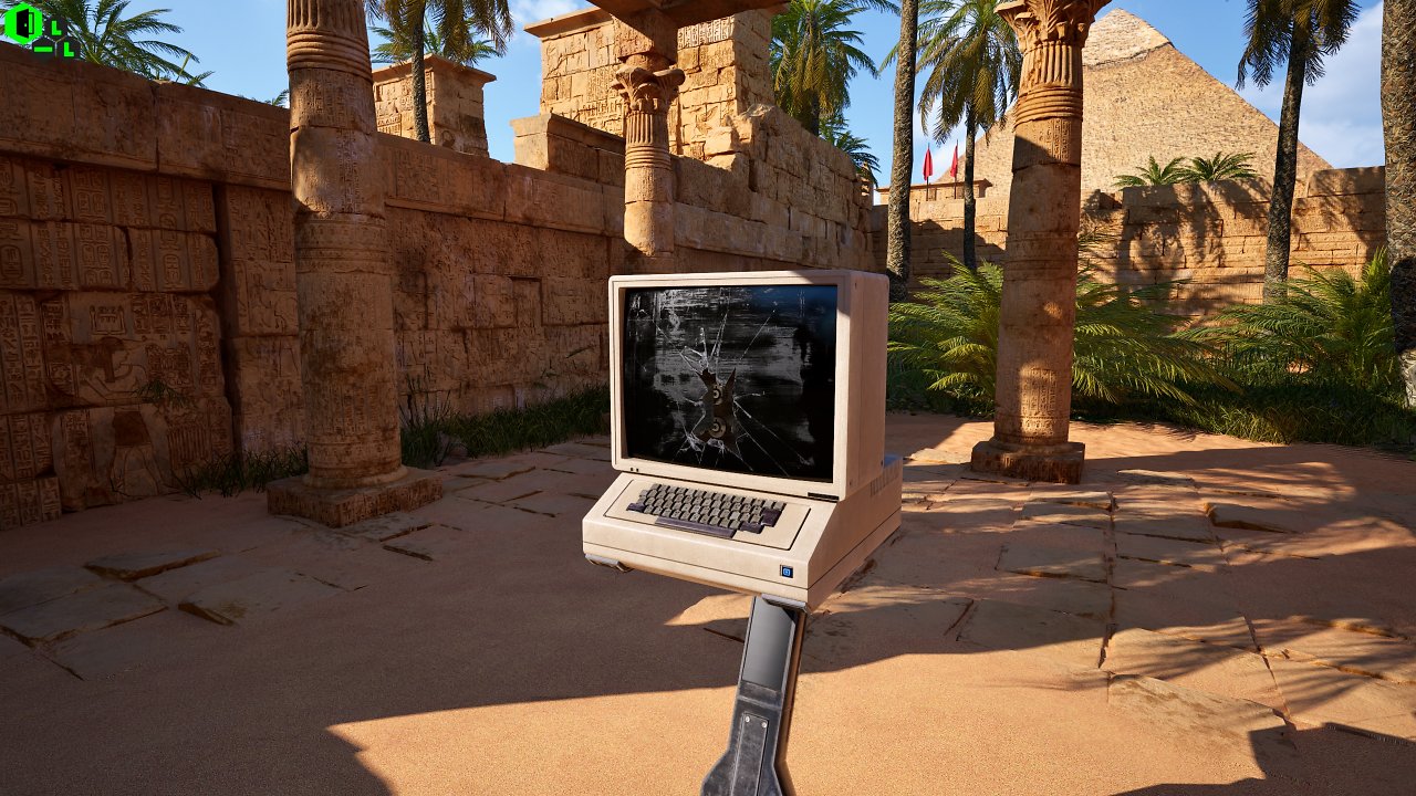[29/10/2023] Die zahlreichen Computer aus Teil 1 gibt es in The Talos Principle 2 nur noch als Easter Egg. Hier etwa ist der erste Computer, mit dem Sie im ersten Teil 