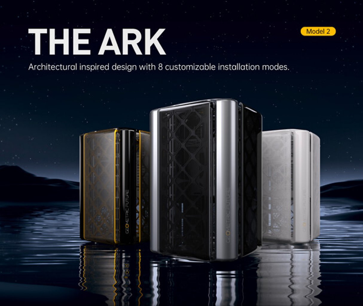 [06/10/2023] Geometric Future präsentiert innovatives ITX/mATX-Gehäuse Model 2 Ark&nbsp;
