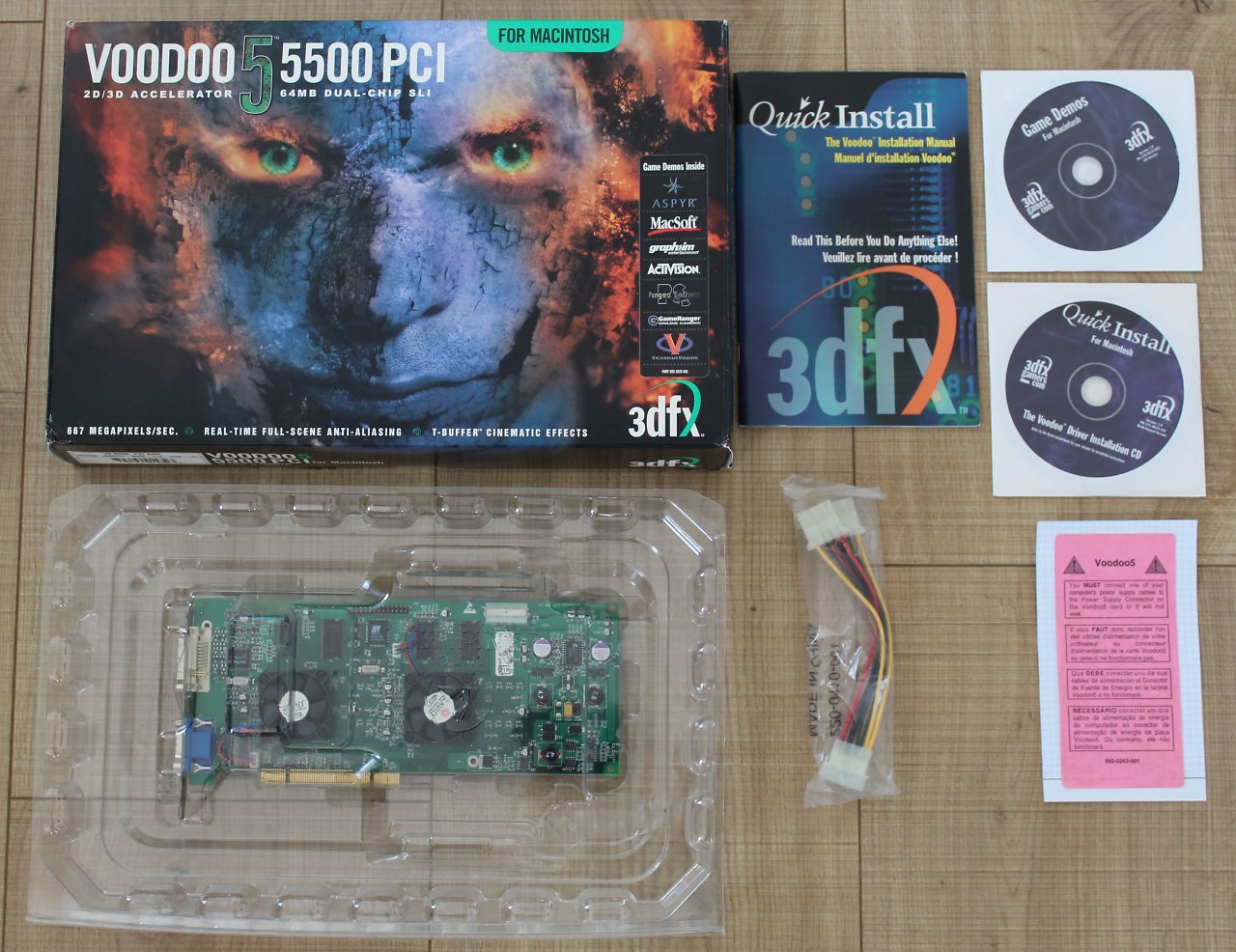 [24/10/2023] Voodoo 5 5500 PCI