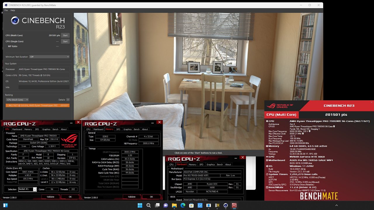 [21/11/2023] Cinebench R23 Weltrekord