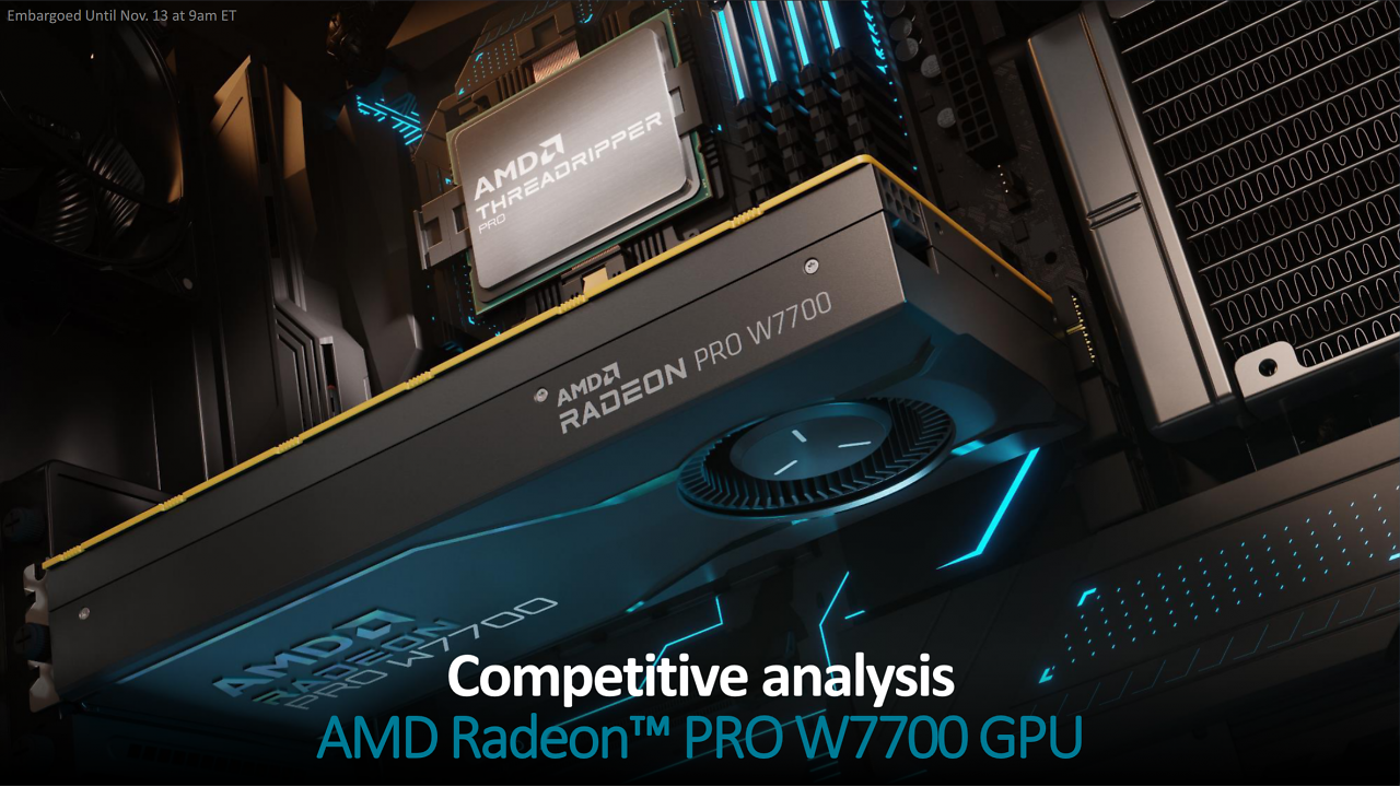 [13/11/2023] AMD Radeon Pro W7000 Series