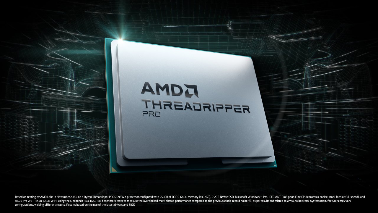 [16/11/2023] Ryzen Threadripper Pro 7995WX: 6 GHz und bis zu 1.600 Watt reichen für über 201.000 Punkte im Cinebench R23 (1)