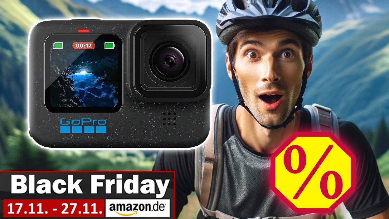 [24/11/2023] Nur für kurze Zeit bei Amazon: Gopro Hero12 Black so günstig wie noch nie - Vorrat bei Actionkamera sinkt!
