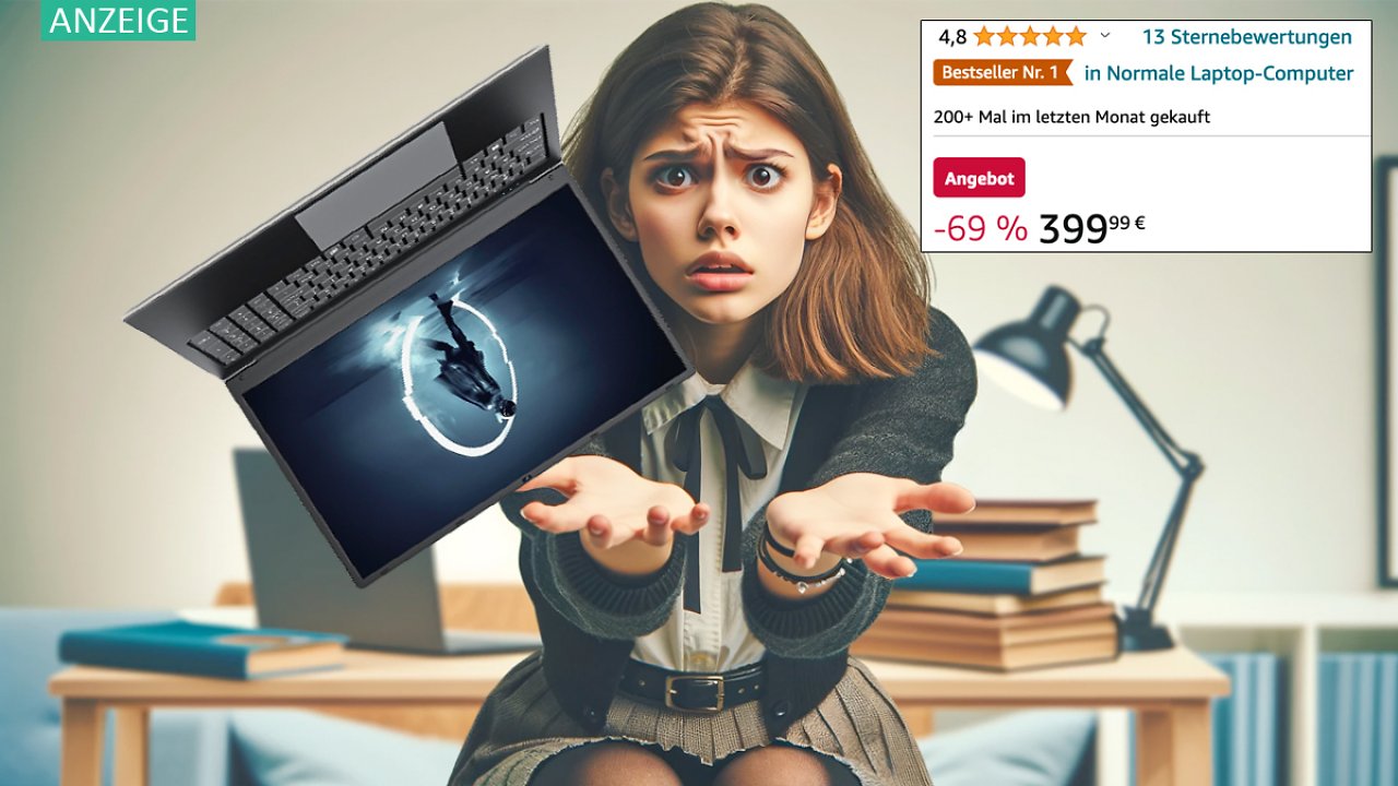 [15/11/2023] Dreht Amazon völlig durch? Laptop wird für 399,99€ statt 1.299,99€ verschleudert - Topseller!