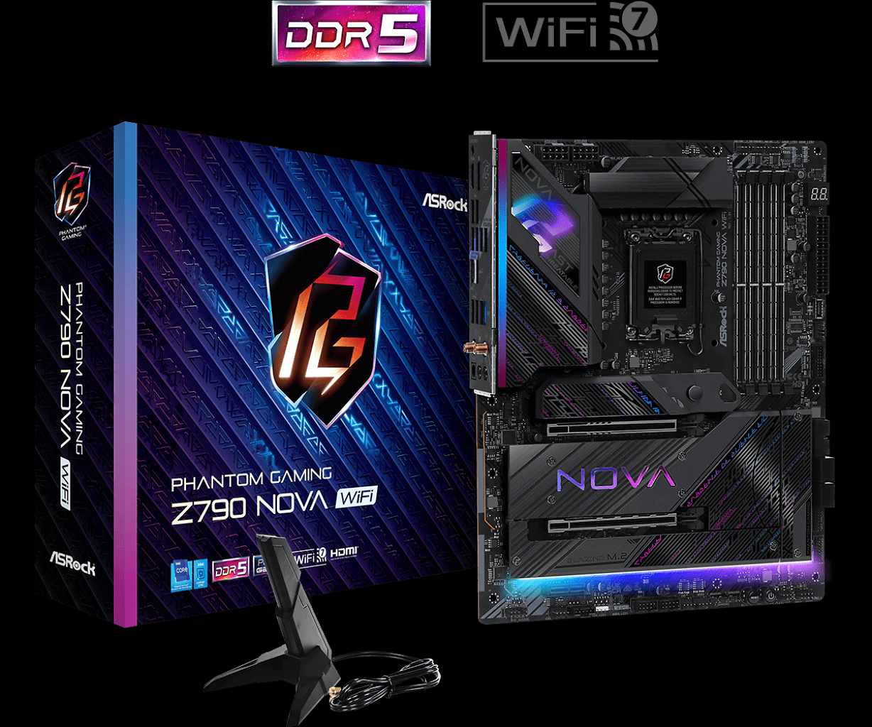 [09/11/2023] Asrock Z790 Nova WiFi: Neues High-End-Mainboard mit sechs M.2-NVMe-Steckplätzen (5)