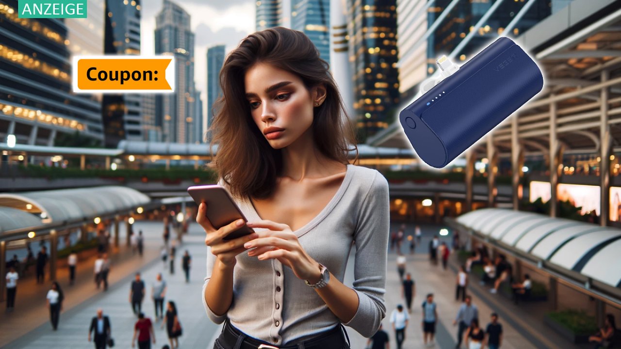 [13/11/2023] Hier sollte fast jeder iPhone-Nutzer zuschlagen: Kompakte Powerbank bei Amazon für 9,99 Euro sichern