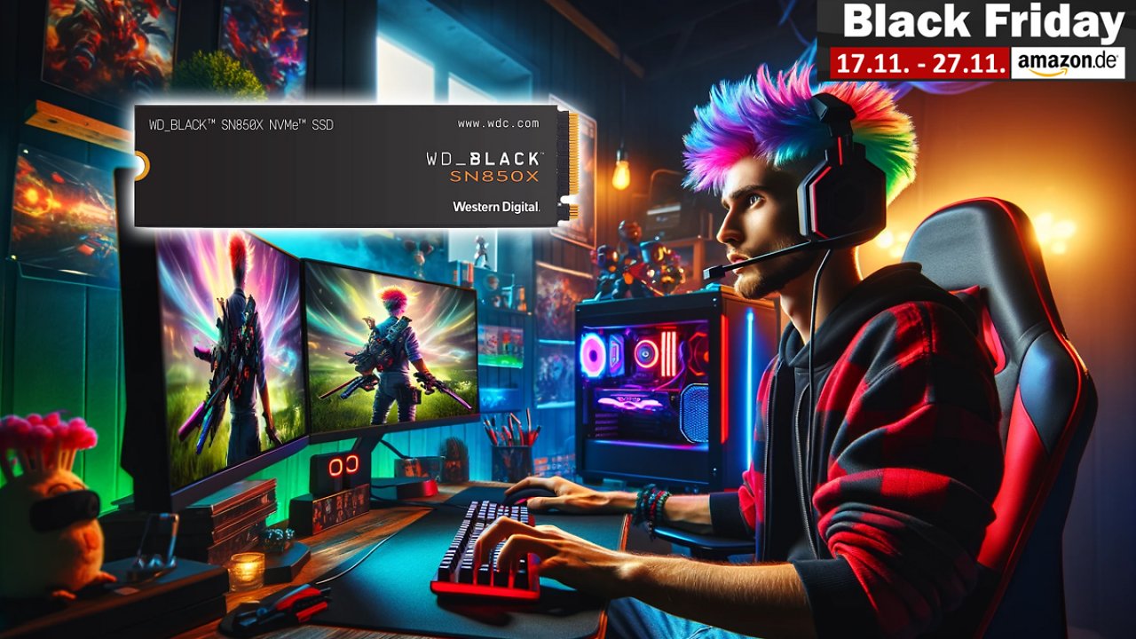 [17/11/2023] Wirklich wahr: Amazon verschleudert Gaming-SSD mit 4 TB mit 140 Euro Rabatt