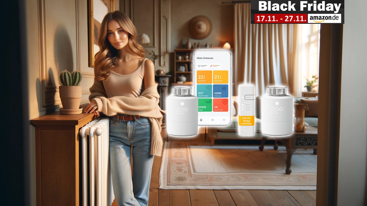 [18/11/2023] Smart gespart: Heizkosten senken mit intelligenten Thermostaten - Starter-Set bei Amazon mit 54 Prozent Rabatt