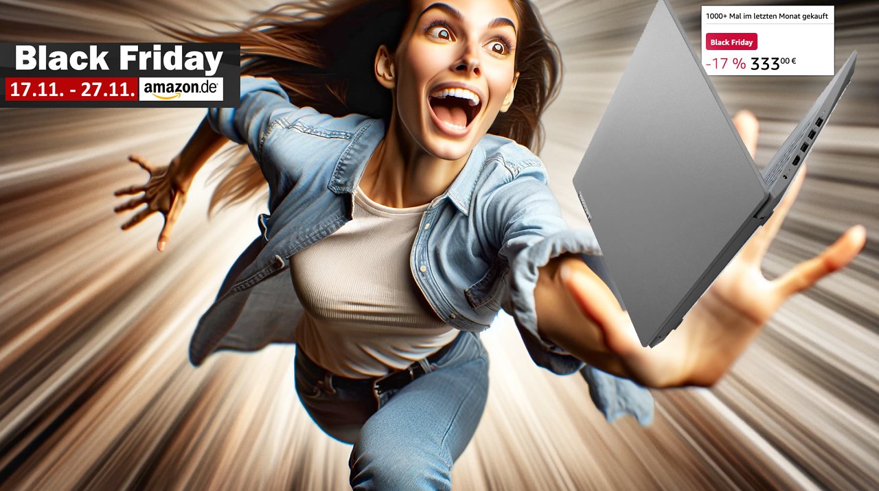[17/11/2023] Unfassbarer Black-Friday-Deal! Amazon haut Lenovo-Laptop 15,6