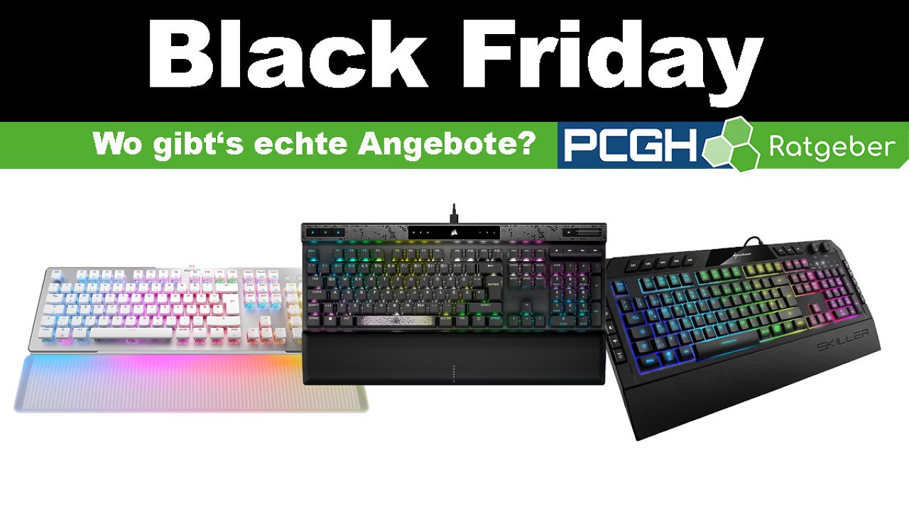 [22/11/2023] Gaming-Tastatur zu Black Friday: Wo gibt es echte Angebote? (1)