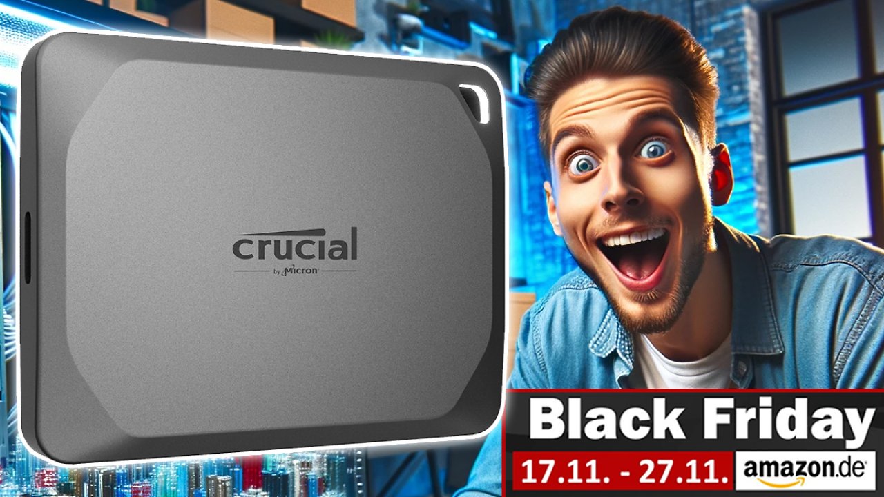 [23/11/2023] Crucial X9 Pro 2 TB: Umstieg von externer Festplatte auf portable SSD günstig wie nie beim Amazon Black Friday