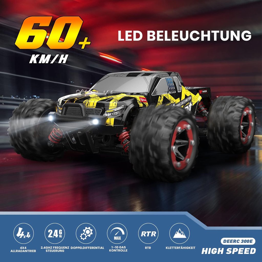 [29/11/2023] Der Deerc 300E ist der Bestseller unter den RC-Fahrzeugen.