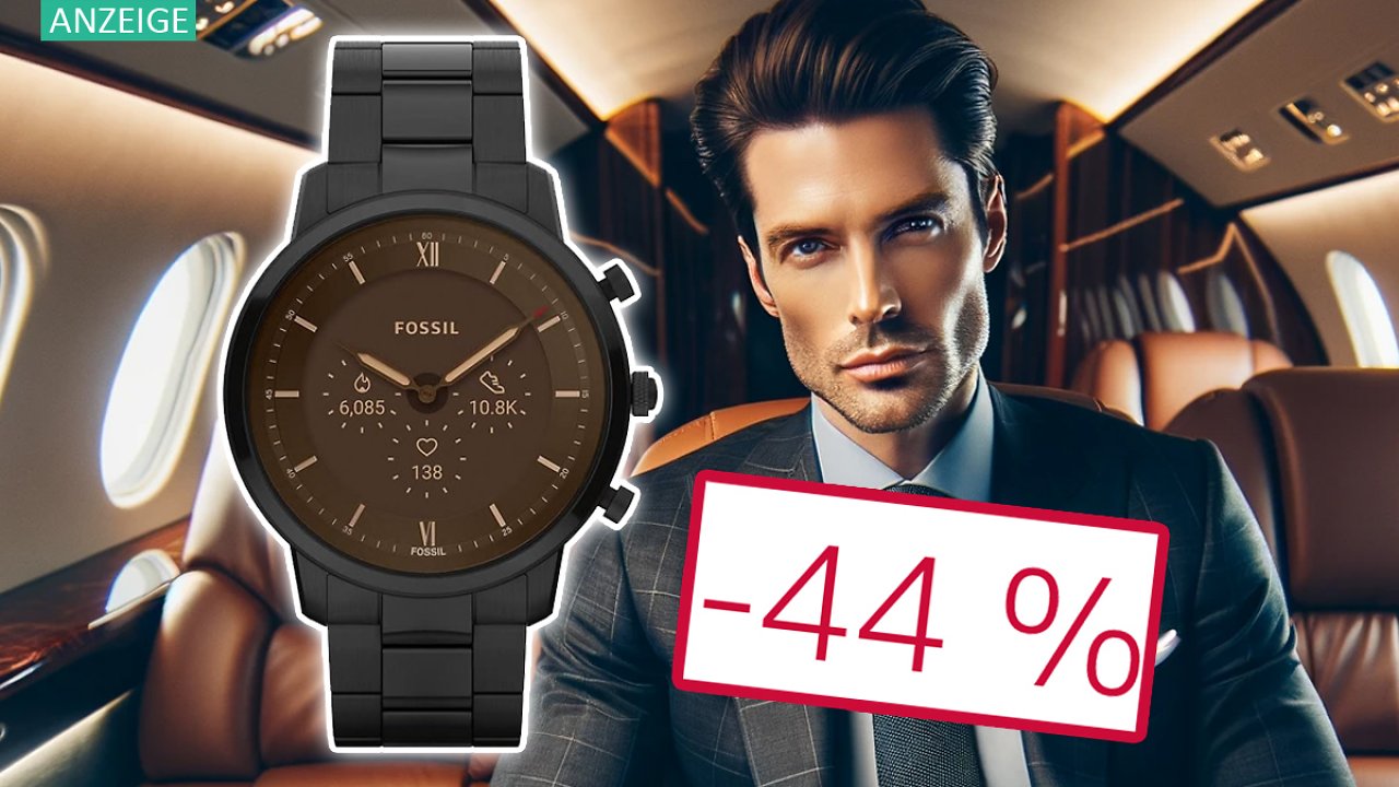 [15/11/2023] Heftig reduziert bei Amazon: Fossil Gen 6 Hybrid Smartwatch Neutra mit über 2 Wochen Akkulaufzeit