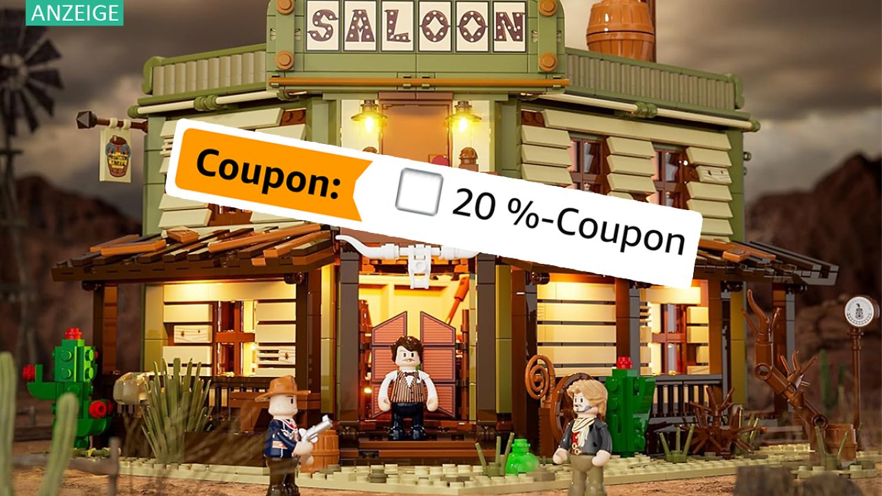 [10/11/2023] Lego, kannst du das auch? Großer Western Saloon mit über 2.000 Teilen für 95,99 Euro bei Amazon