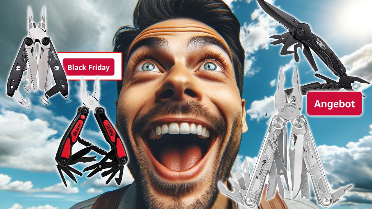 [20/11/2023] Macht den Werkzeugkasten neidisch: Multitools bereits ab 8 Euro im Black-Friday-Angebot!