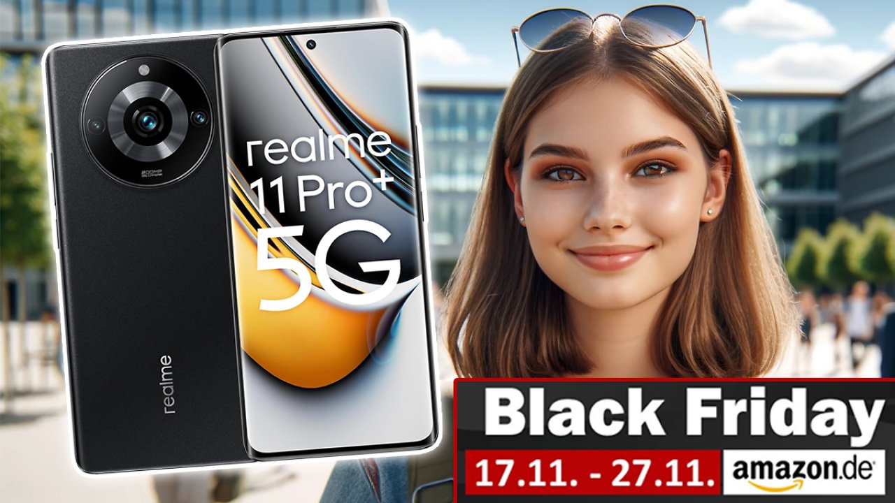 [20/11/2023] Realme 11 Pro+ 5G 512GB: Smartphone mit 120 Hz AMOLED noch nie so günstig wie jetzt (Amazon Black Friday)