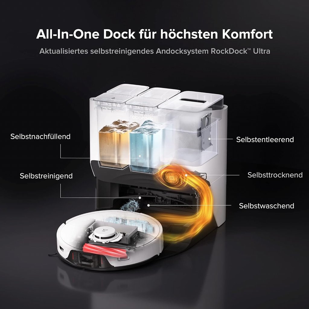 [07/11/2023] Absaugstation beim Roborock S8 Pro Ultra.