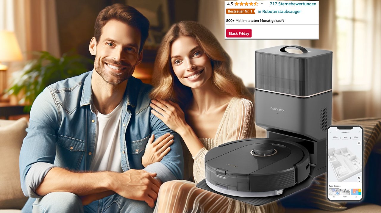[27/11/2023] Dieser Saugroboter-Deal gilt nur noch heute: Roborock Q5 Pro+ mit Absaugstation - Topseller nie günstiger