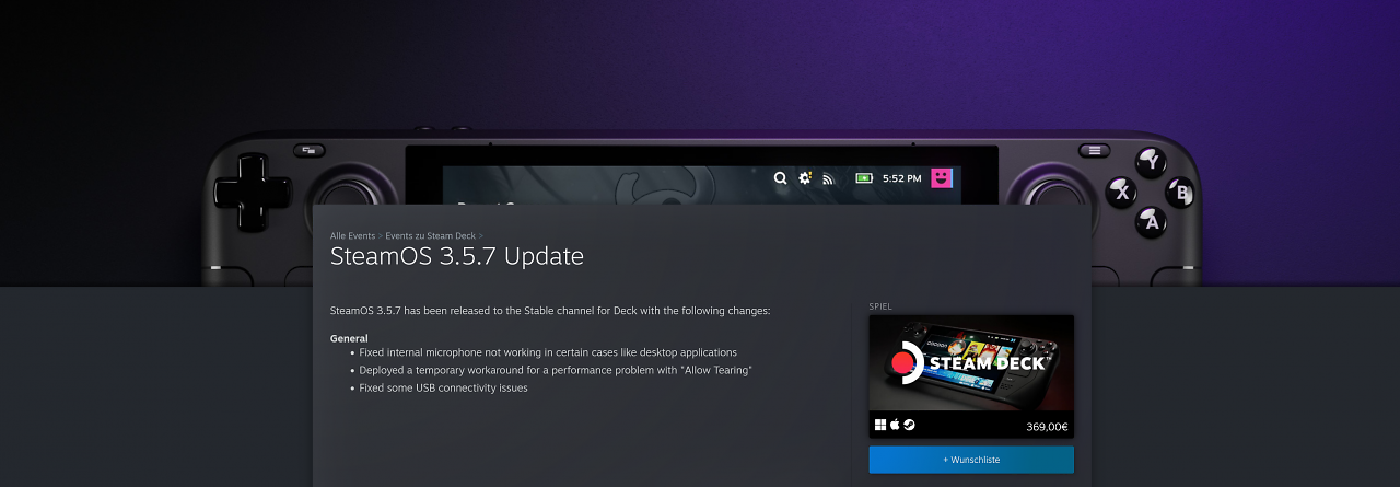 [24/11/2023] SteamOS 3.5.7 - Release Notes