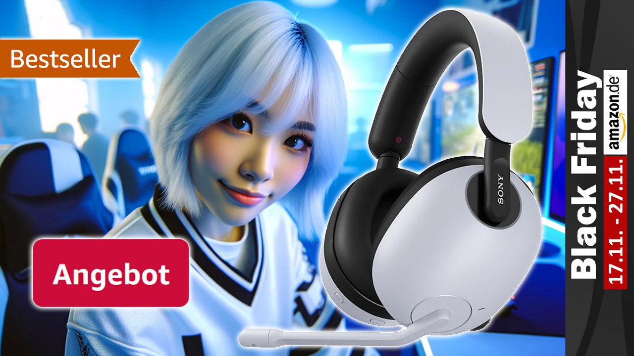 [20/11/2023] PlayStation-Hammer zum Black Friday mit 100 Euro Rabatt! Sony INZONE H9 Headset jetzt günstig abstauben