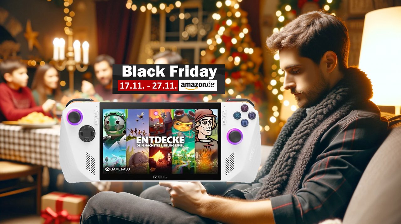 [17/11/2023] Günstiger gab es Steam-Deck-Kontrahent noch nie: Asus ROG Ally jetzt zum Black-Friday-Preis