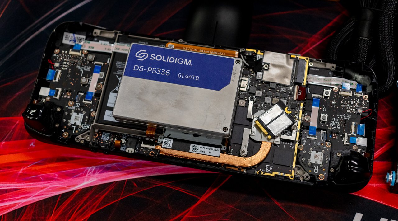 [06/11/2023] Steam Deck mit 61,44 TiByte Enterprise-SSD