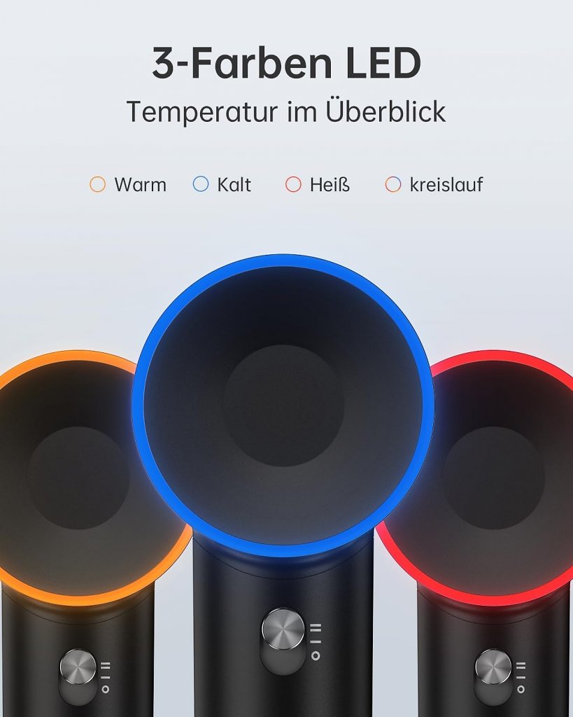 [30/11/2023] Temperaturstufen vom Laifen Retro und Swift Special Haartrockner