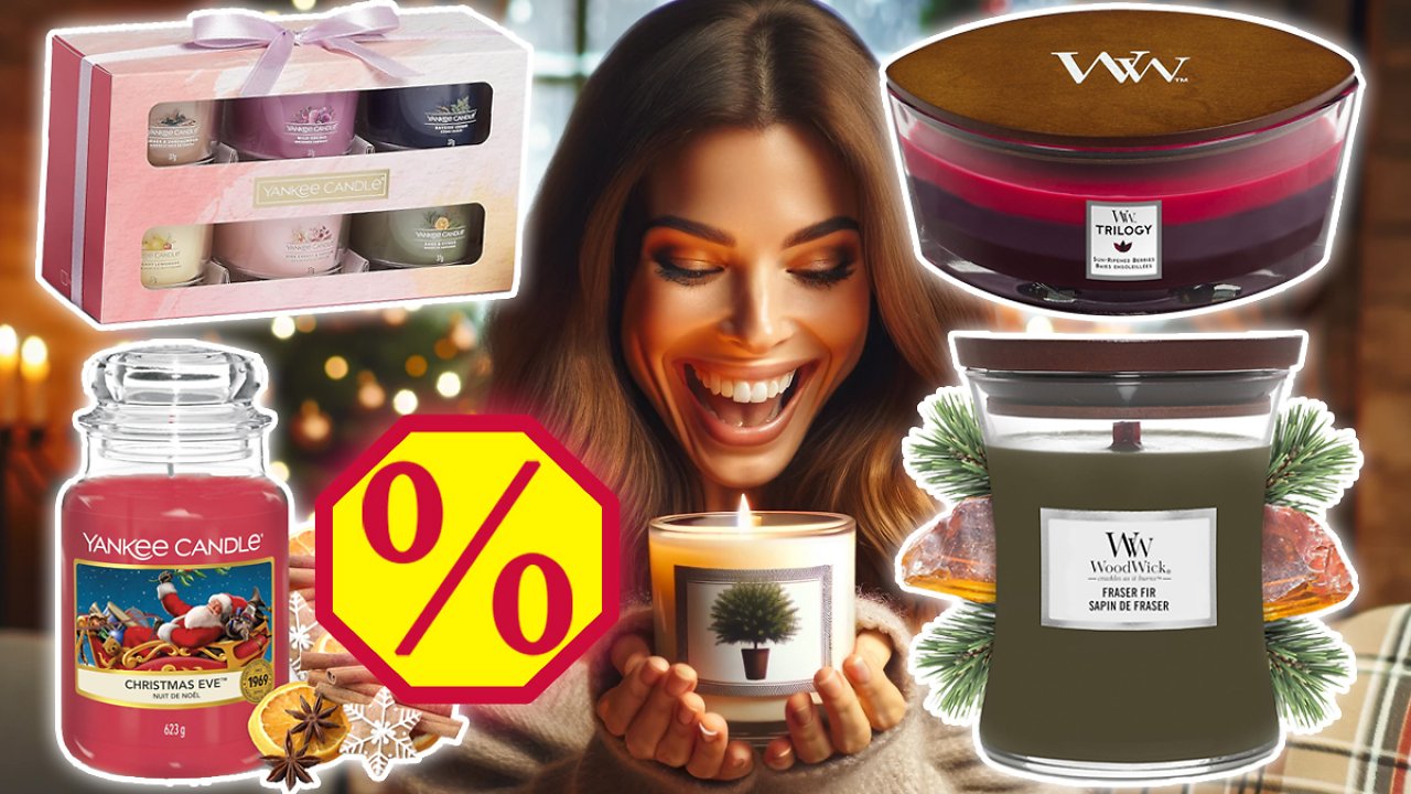 [30/11/2023] Yankee Candle Sale bei Amazon: Duftkerzen von Woodwick auch stark reduziert - inkl. Geschenk-Sets