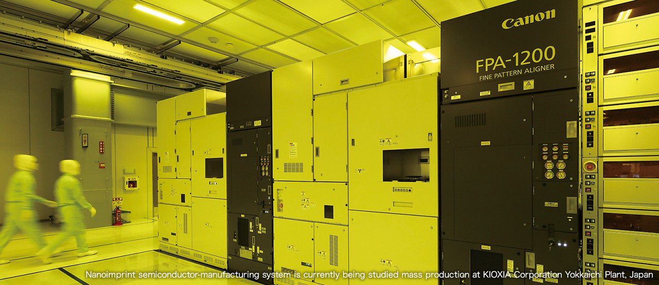 [09/11/2023] Canon will ASML-Dominanz brechen: Nanoimprint Lithography soll Chips billiger machen
