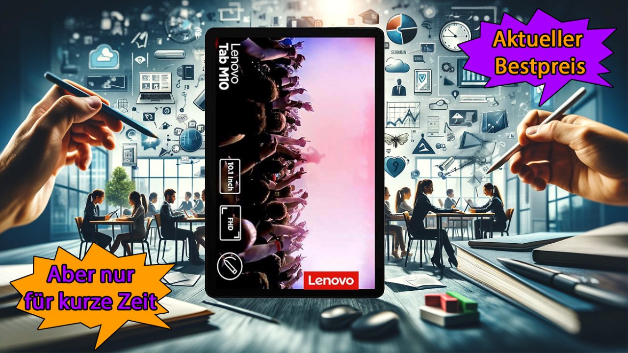 [19/12/2023] Beliebtes Tablet zum Sonderpreis: Lenovo Tab M10 (3. Gen) nirgendwo günstiger als bei Amazon - aber nur für kurze Zeit