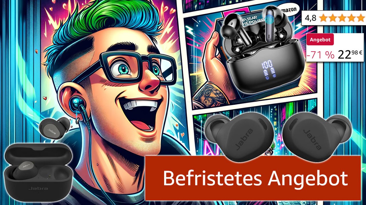 [31/12/2023] Hört, hört: Amazon haut Jabra Elite 8 & Co. zum Bestpreis raus - bis 71 Rabatt auf In-Ear-Kopfhörer