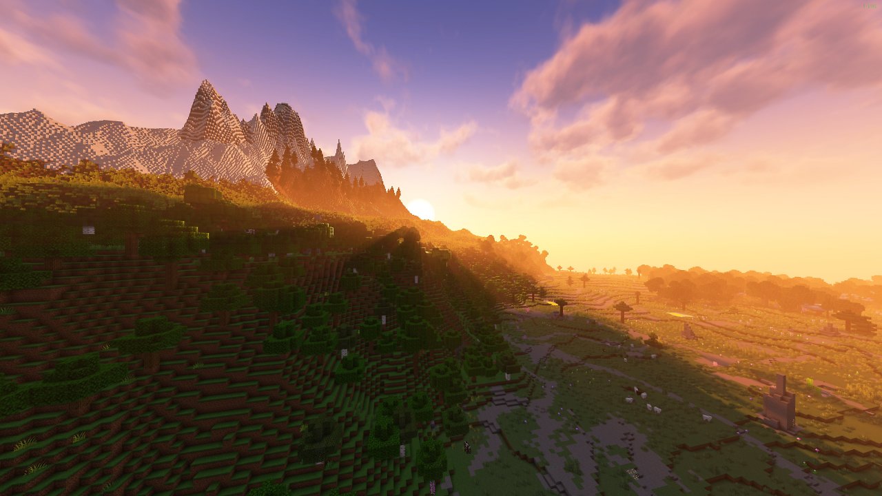 [21/12/2023] Godrays bei Sonnenauf-/untergang oder bestimmten Winkeln sind keine Seltenheit mit Shadern wie Complementary Shaders - Reimagined 5.1.1.&nbsp;
