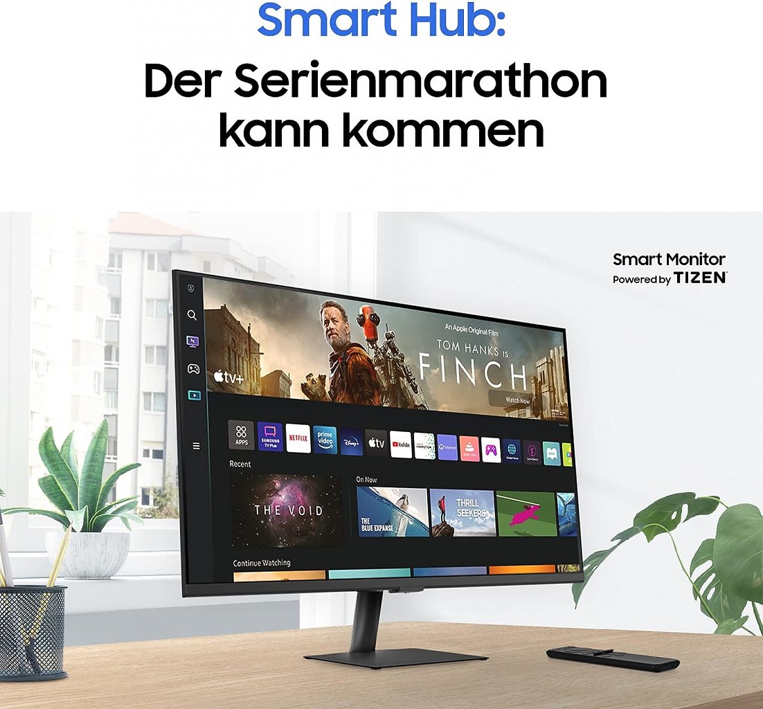 [07/12/2023] Samsung Smart Monitor kombiniert Smart-TV und PC-Monitor.