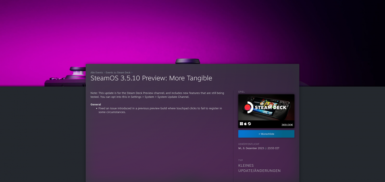 [08/12/2023] SteamOS 3.5.10 Preview
