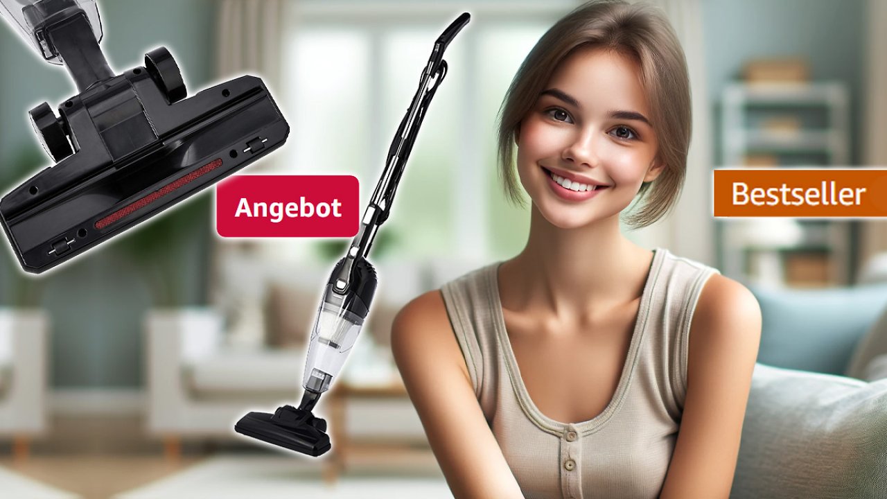 [06/12/2023] Preis-Leistungs-Hit: Amazon Basics Stielstaubsauger für unter 38 Euro im Angebot - Eine echte Alternative zu Dyson, Miele und Bosch?